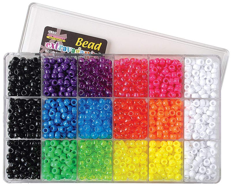 The Beadery 6499 Neon Brights Bead BOC,Multi Small - Image 3